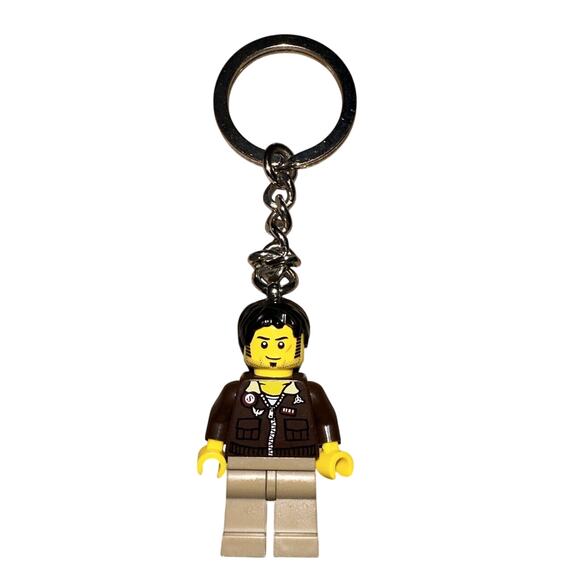 Lego Pharaoah's Quest 853166 Jake Raines Minifigure Keychain - Picture 1 of 3